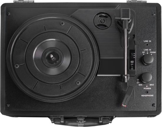 Виниловый проигрыватель Ritmix LP-120B (черный) - фото2 Виниловый проигрыватель Ritmix LP-120B (черный) - фото2