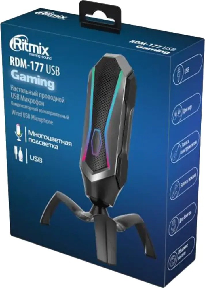 Микрофон Ritmix RDM-177 USB Gaming фото-3