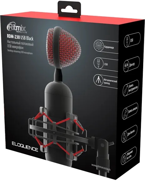 Микрофон Ritmix RDM-230 USB Eloquence фото-3