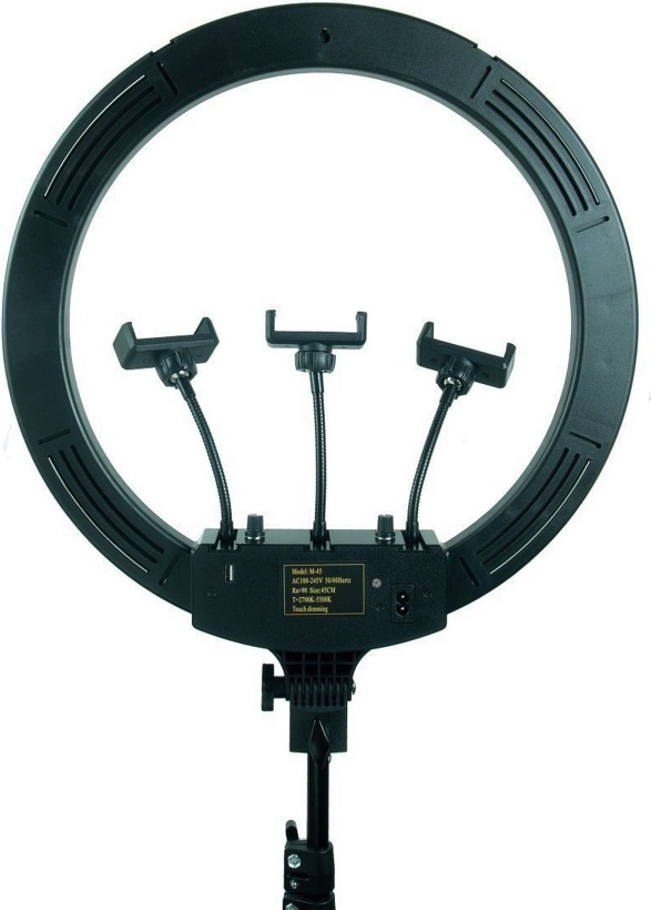Кольцевая лампа светодиодная RL18" 46см + пульт + сумка - фото2