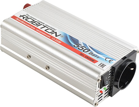 Инвертор 12V-220V ROBITON CN550W 550W - фото1