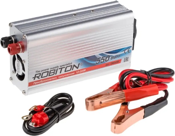 Инвертор 12V-220V ROBITON CN550W 550W фото-3 Инвертор 12V-220V ROBITON CN550W 550W фото-3