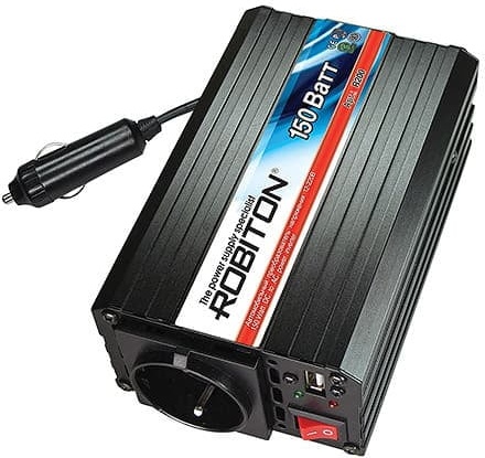 Инвертор 12V-220V ROBITON R200 150W с USB выходом Инвертор 12V-220V ROBITON R200 150W с USB выходом