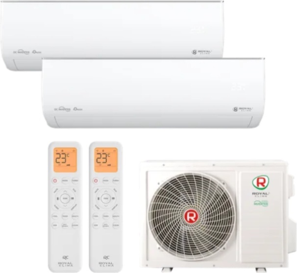 Кондиционер Royal Clima Multi Gamma EU ERP Inverter 2DFM-14HN/OUT / RCI-GLD07HN + RCI-GLD07HN   фото-3