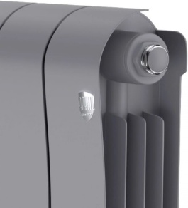 Радиатор Royal Thermo Infinity 300 Silver Satin - 10 секц. фото-3