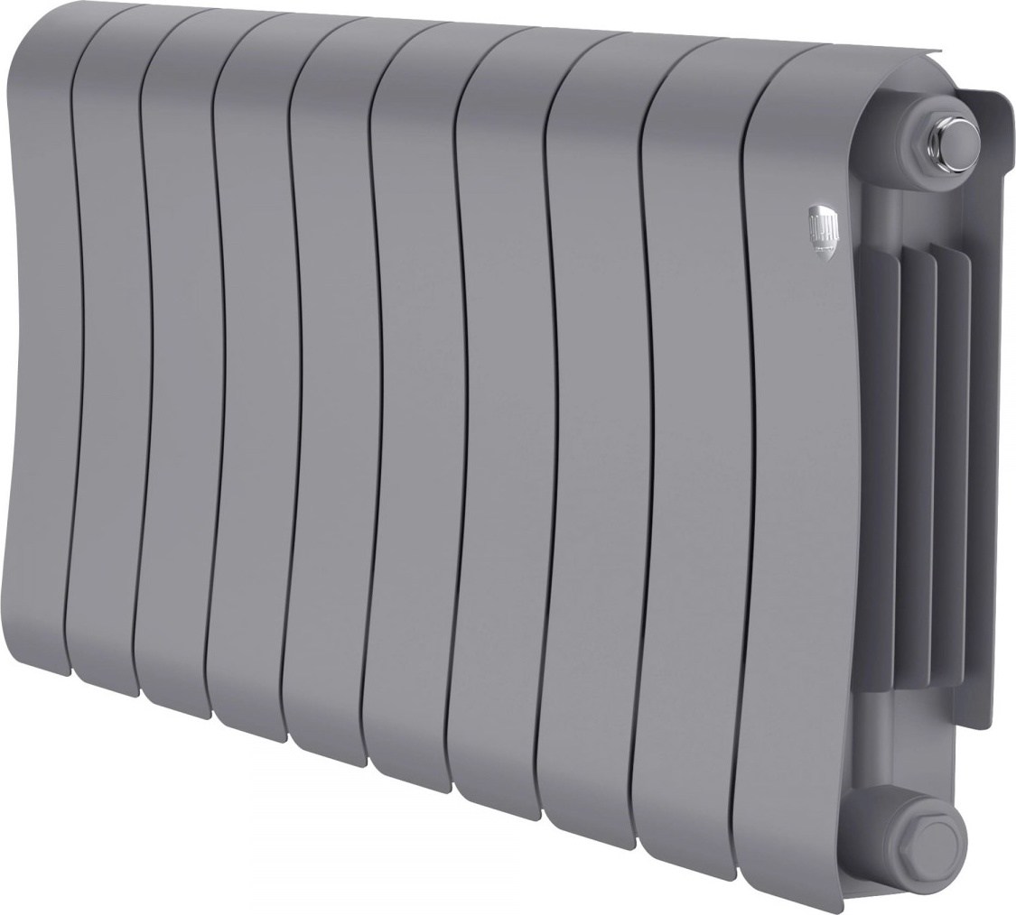 Радиатор Royal Thermo Infinity 300 Silver Satin - 12 секц. - фото1