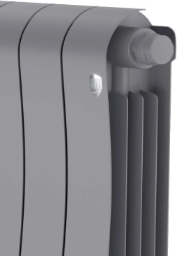 Радиатор Royal Thermo Infinity 300 Silver Satin - 6 секц. фото-3