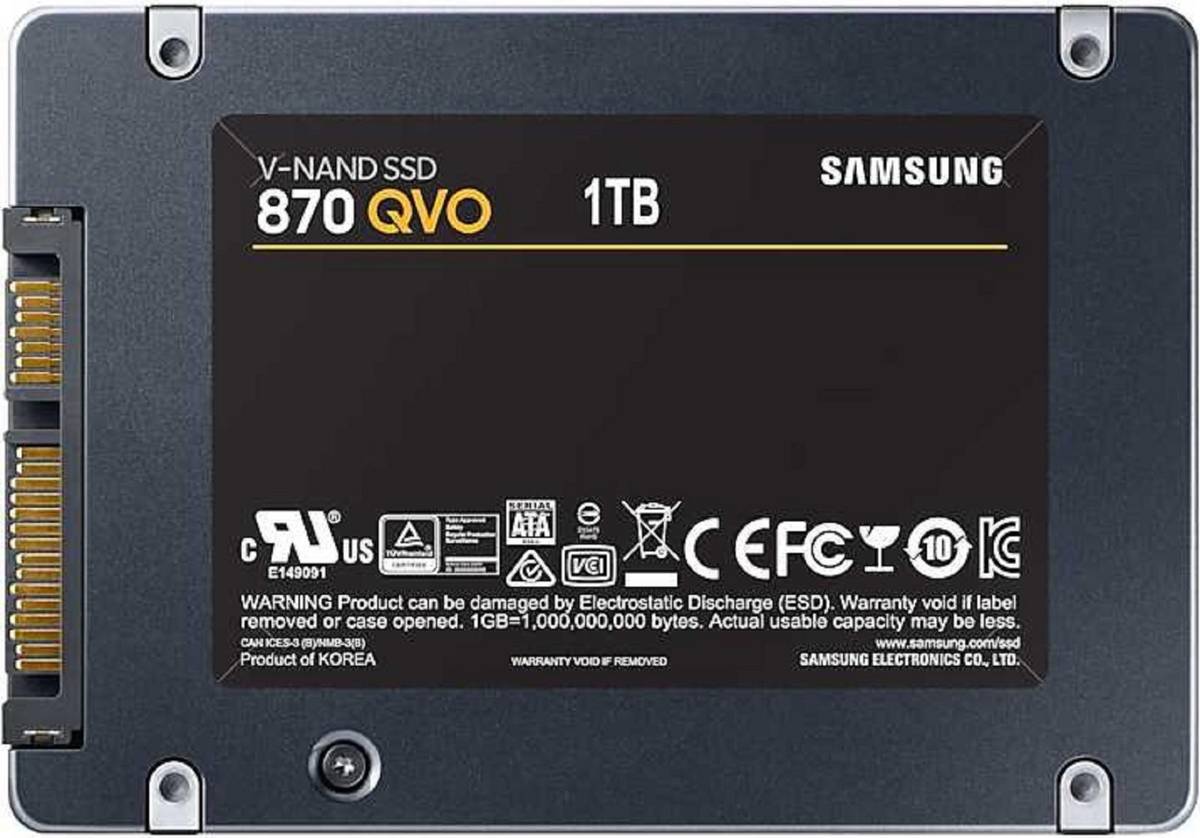 SSD диск Samsung 870 QVO (1Tb) - фото2