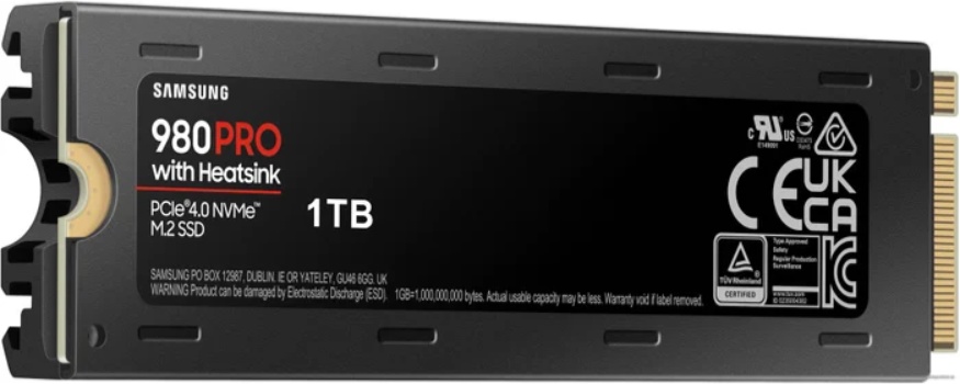 SSD диск Samsung 980 PRO с радиатором (1Tb) - фото1 SSD диск Samsung 980 PRO с радиатором (1Tb) - фото1