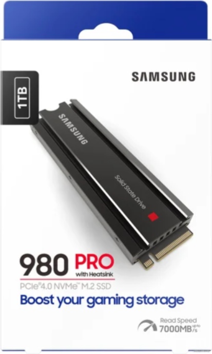 SSD диск Samsung 980 PRO с радиатором (1Tb) фото-3