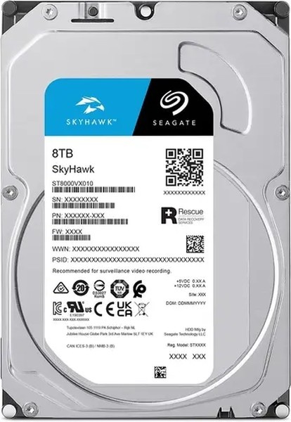 Жесткий диск Seagate SkyHawk Surveillance ST8000VX010 8Tb - фото2