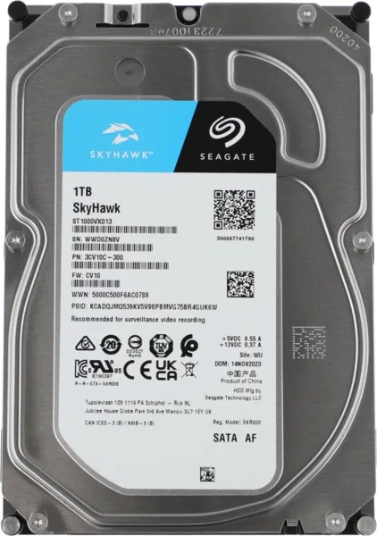 Жесткий диск Seagate Skyhawk Surveillance ST1000VX013 1Tb  - фото2