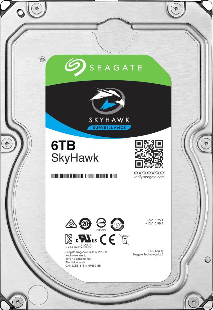 Жесткий диск Seagate Skyhawk ST6000VX001 6Tb  - фото1