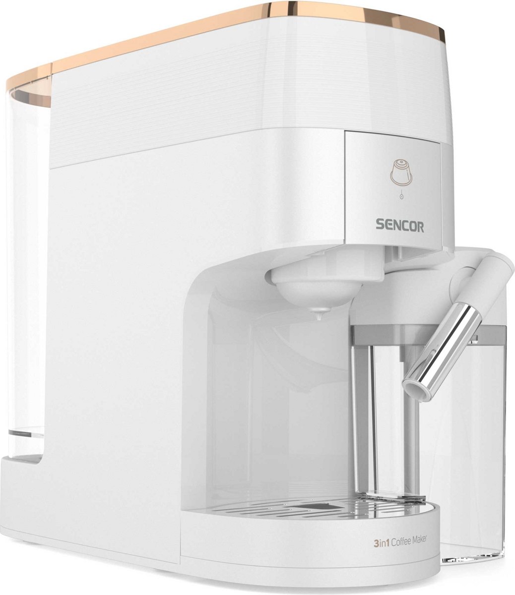 Кофемашина Sencor SCC 3001 WH - фото1
