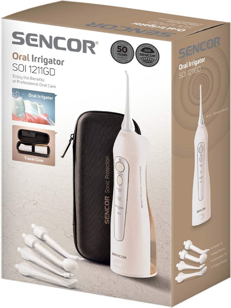 Ирригатор Sencor SOI 1211GD фото-3 Ирригатор Sencor SOI 1211GD фото-3
