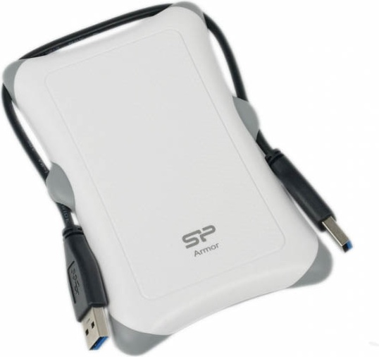Внешний жесткий диск USB Silicon-Power SP010TBPHDA30S3W (1Tb) - фото1