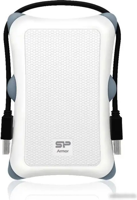 Внешний жесткий диск USB Silicon-Power SP010TBPHDA30S3W (1Tb) - фото2