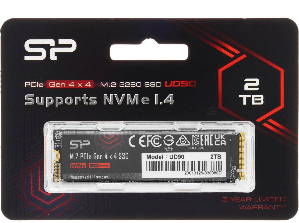 SSD диск Silicon Power UD90 (2Tb) фото-3