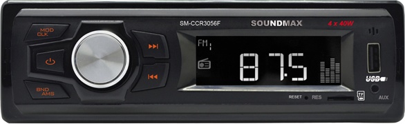 Автомагнитола Soundmax SM-CCR3056F (черный) - фото1 Автомагнитола Soundmax SM-CCR3056F (черный) - фото1