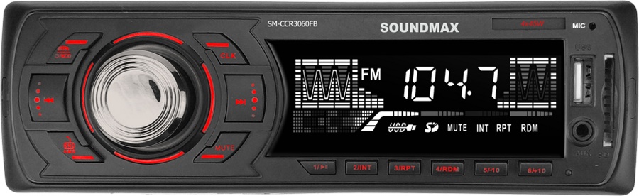Автомагнитола Soundmax SM-CCR3060FB - фото1 Автомагнитола Soundmax SM-CCR3060FB - фото1