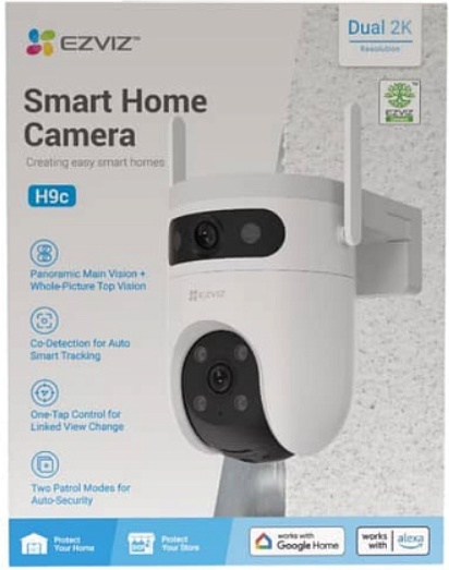 Wi-Fi камера Ezviz СS-H9c 3 Мп + 3 Мп фото-3