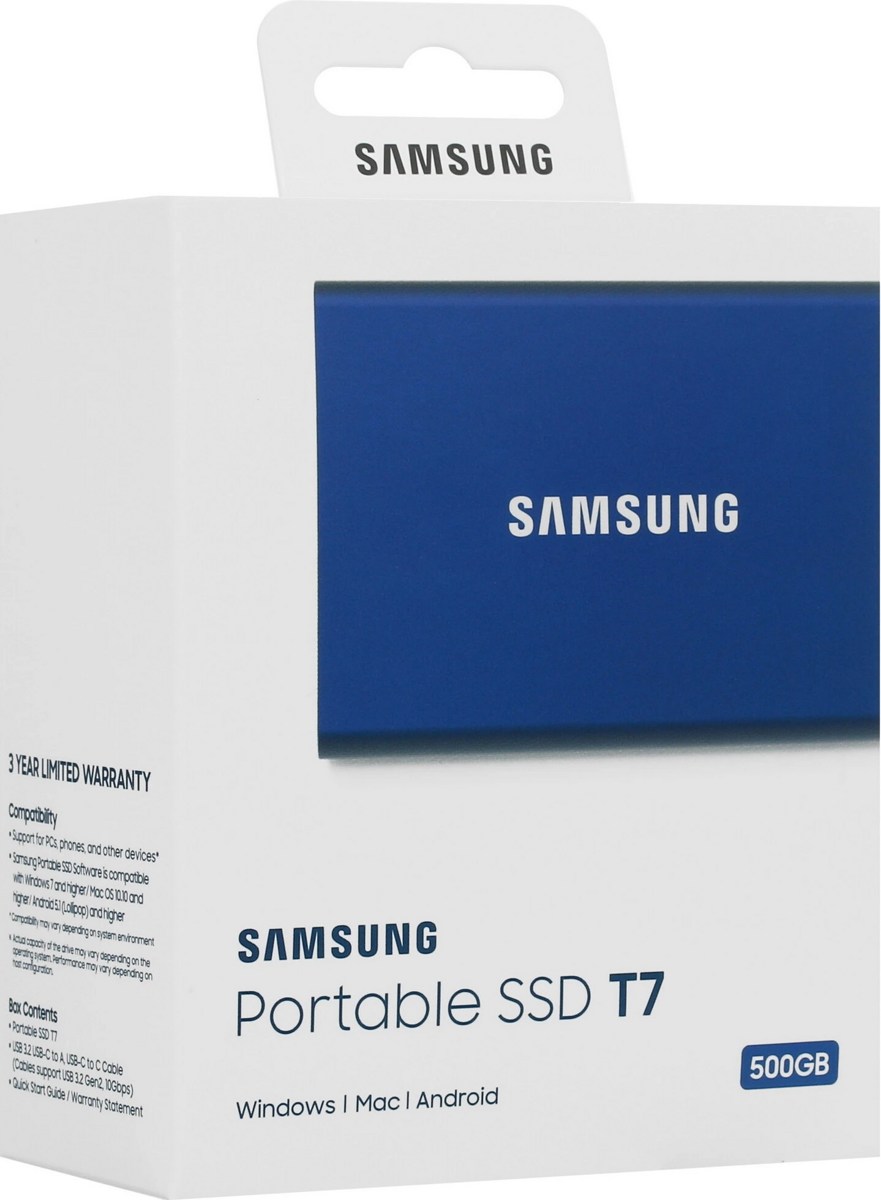 Внешний жесткий диск SSD Samsung MU-PC500H/WW (500GB) фото-3