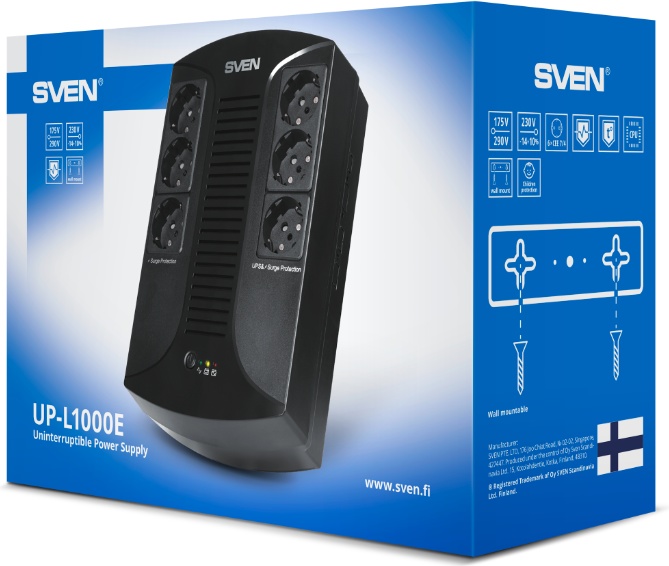 ИБП Sven UP-L1000E фото-3