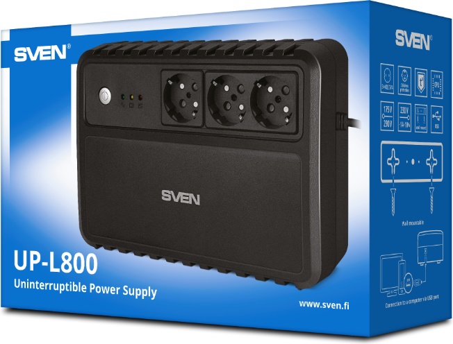ИБП Sven UP-L800 фото-3