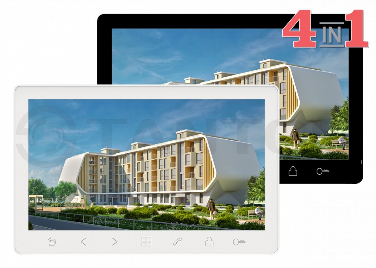 Видеодомофон Tantos Amelie Slim HD SE - фото1 Видеодомофон Tantos Amelie Slim HD SE - фото1