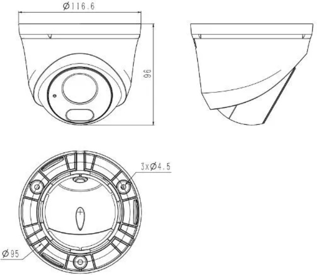 Видеокамера Tiandy TC-C320N Spec:I3/E/Y/2.8mm АК серия фото-3 Видеокамера Tiandy TC-C320N Spec:I3/E/Y/2.8mm АК серия фото-3