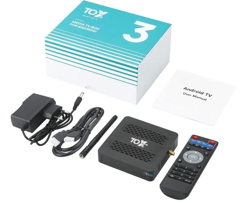 Смарт тв приставка TOX3 v.2 4/32GB фото-3