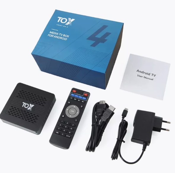 Смарт тв приставка TOX4  4/32GB фото-3