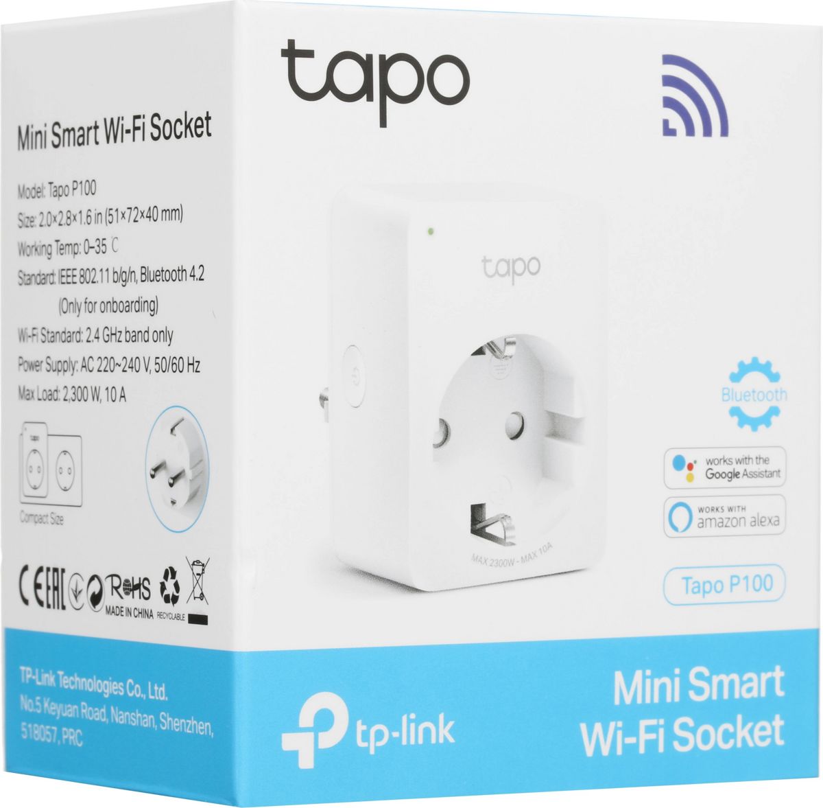 Умная розетка TP-Link Tapo P100 (1-pack) фото-3