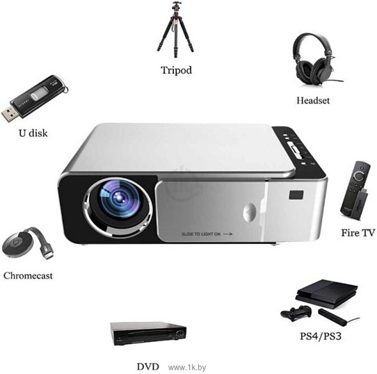 Проектор Unic T6 WiFi фото-6