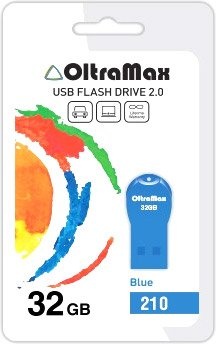 Флеш-накопитель USB 32GB OltraMax 210 - фото1 Флеш-накопитель USB 32GB OltraMax 210 - фото1