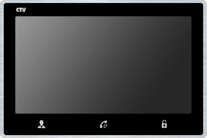 Видеодомофон CTV M4703AHD (чёрный) - фото1 Видеодомофон CTV M4703AHD (чёрный) - фото1