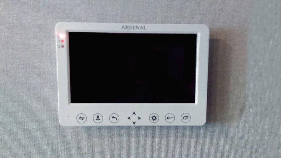 Видеодомофон Arsenal Грация HD (белый) - фото2 Видеодомофон Arsenal Грация HD (белый) - фото2
