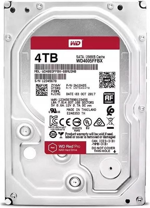 Жесткий диск WD NAS Red Pro WD4005FFBX 4Tb  - фото2