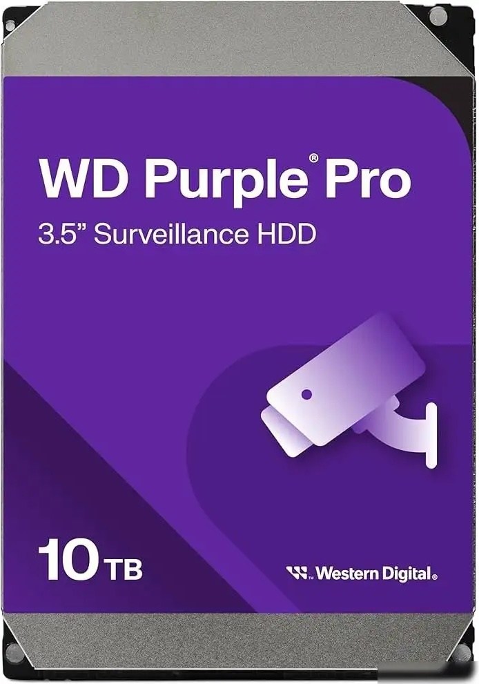 Жесткий диск WD Purple PRO102PURP 10Tb  - фото1