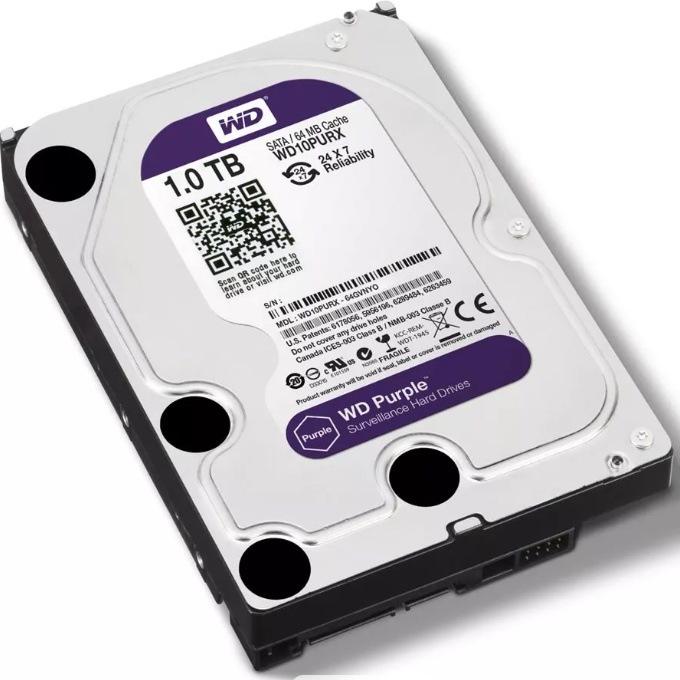 Жесткий диск WD Purple WD10PURX 1Tb - фото2