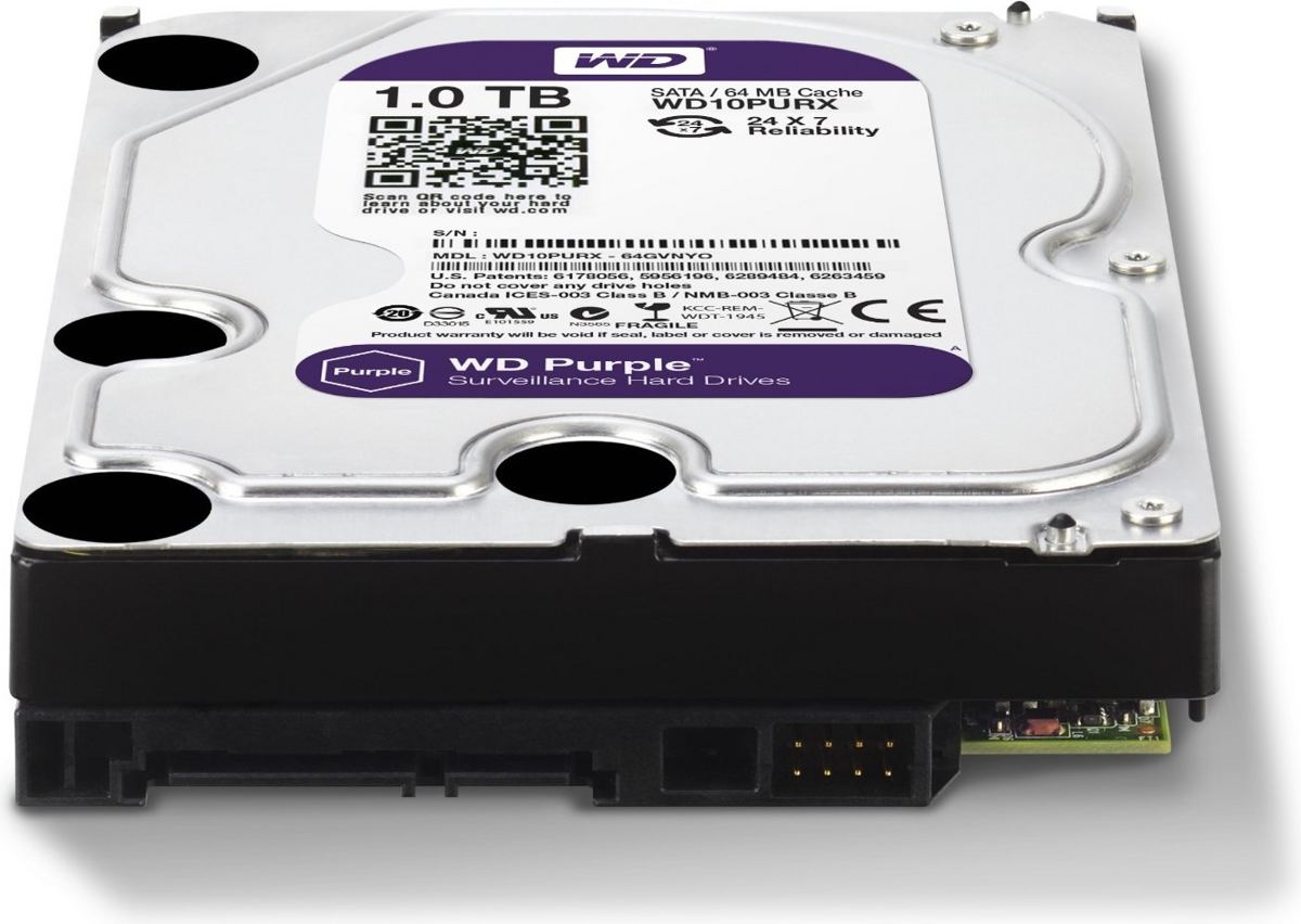 Жесткий диск WD Purple WD10PURX 1Tb фото-3