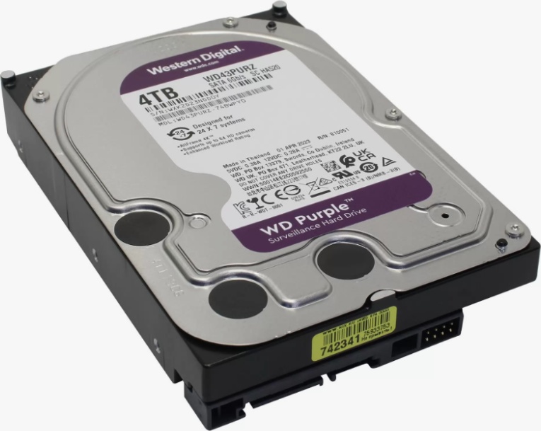 Жесткий диск WD Purple WD43PURZ 4Tb  - фото1
