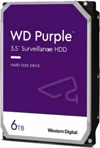 Жесткий диск WD Purple WD64PURZ 6Tb - фото1