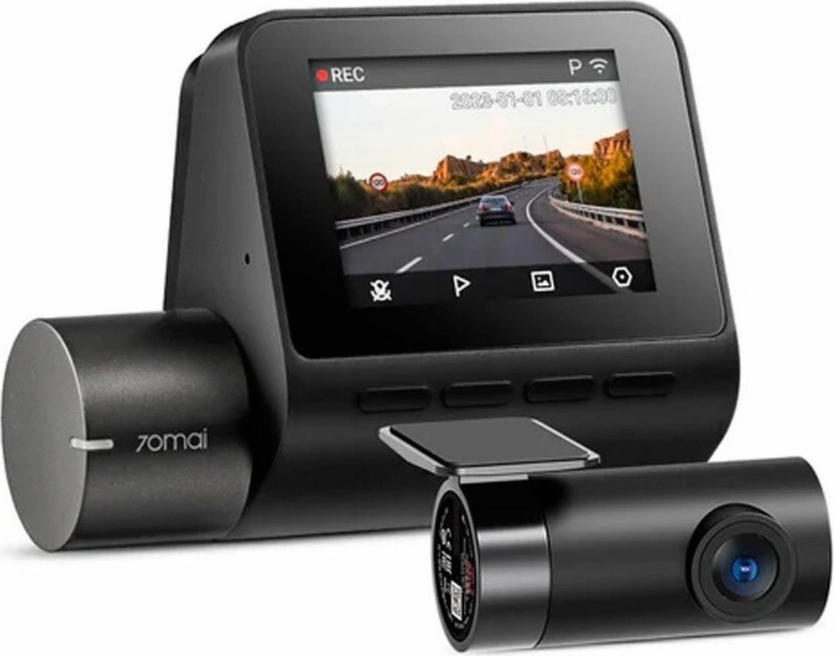 Видеорегистратор-зеркало Xiaomi 70mai Dash Cam A200-1 фото-3