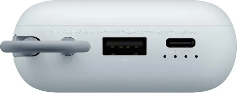 Внешний аккумулятор Xiaomi Power Bank P15ZM 10000mAh (голубой) фото-3