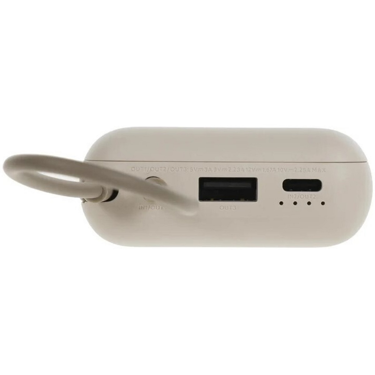 Внешний аккумулятор Xiaomi Power Bank P15ZM 10000mAh (бежевый) - фото2