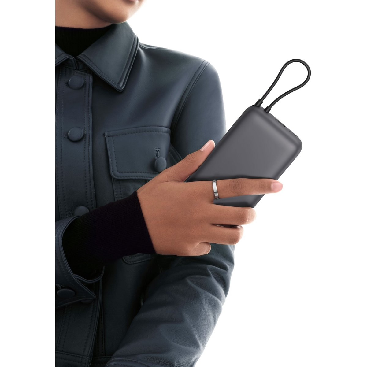 Внешний аккумулятор Xiaomi Power Bank PB2020MI 20000mAh (темно-серый) фото-3