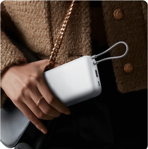 Внешний аккумулятор Xiaomi Power Bank PB2020MI 20000mAh (белый) фото-3