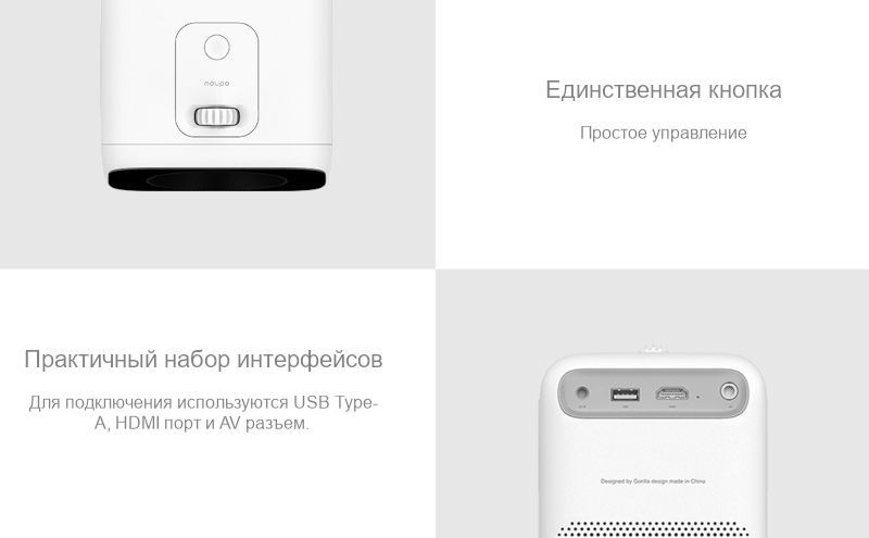 Проектор Xiaomi Wanbo T2 Max - фото2 Проектор Xiaomi Wanbo T2 Max - фото2