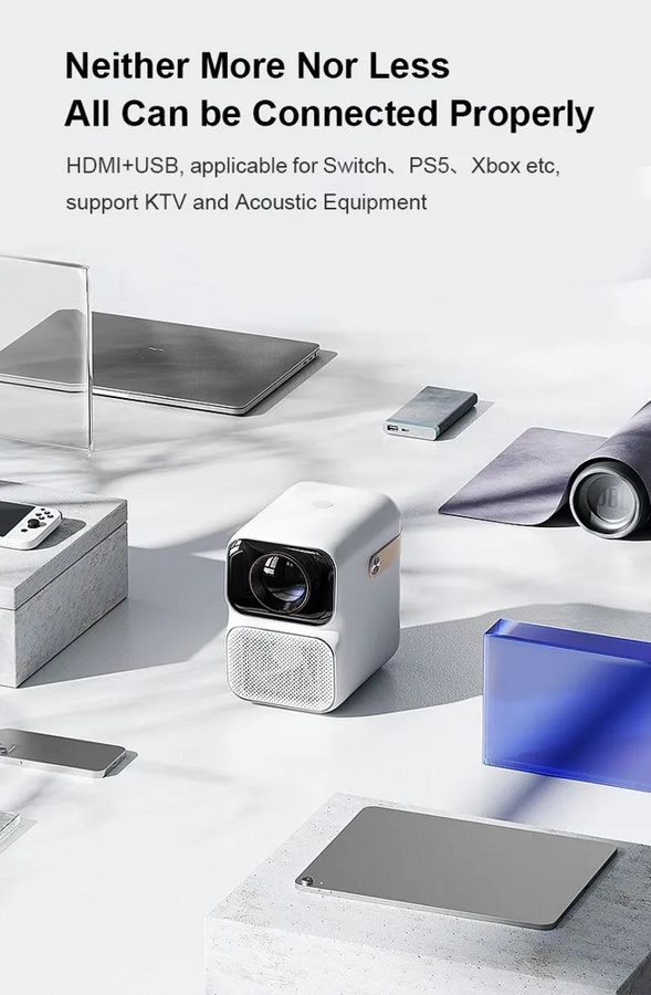 Проектор Xiaomi Wanbo Projector T6 MAX - фото2 Проектор Xiaomi Wanbo Projector T6 MAX - фото2